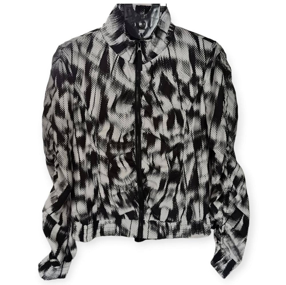 Calvin Klein Performance Abstract Print Windbreaker Jacket M